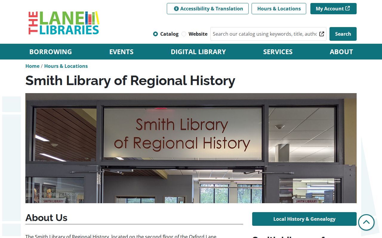 Oxford Township city directory materials at Smith Library of Regional History