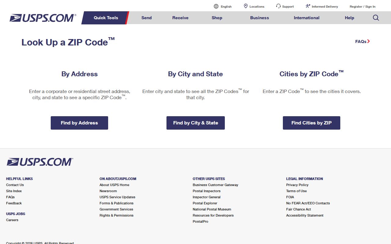 Oxford Township ZIP code directory lookup USPS address search
